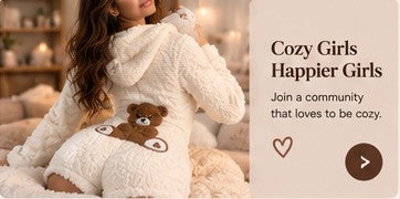 Cozy bear hooded romper